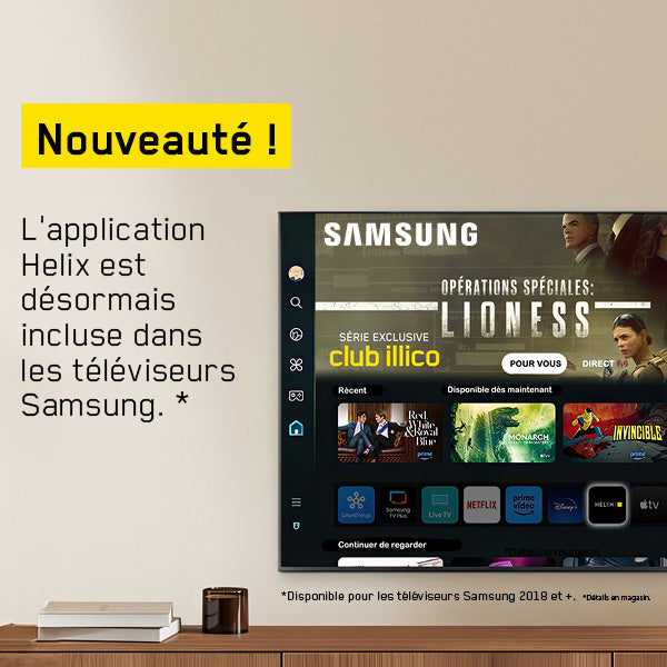 Application Helix avec Samsung | SONXPLUS Granby