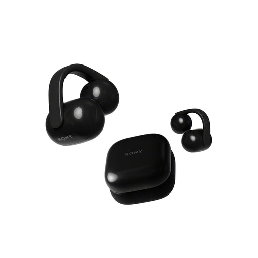 Sony Linkbuds Clip | In-ear headphones - Wireless - Black | 01 | Sonxplus Granby
