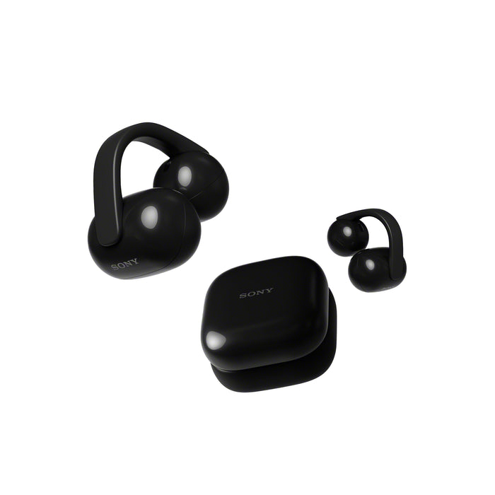 Sony Linkbuds Clip | In-ear headphones - Wireless - Black | 01 | Sonxplus Granby