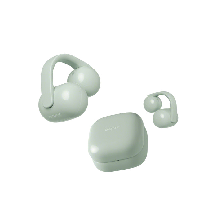 Sony Linkbuds Clip | In-ear headphones - Wireless - Green | 01 | Sonxplus Granby