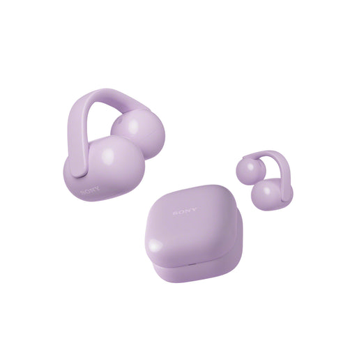 Sony Linkbuds Clip | In-ear headphones - Wireless - Purple | 01 | Sonxplus Granby