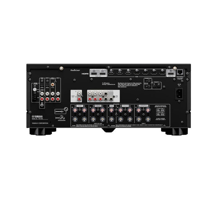 Yamaha RX-A4A | Récepteur AV 7.2 - Série Aventage - HDMI 8K - MusicCast - HDR10+ - 100W à 7.2 canaux - Zone 2 - Noir-SONXPLUS.com