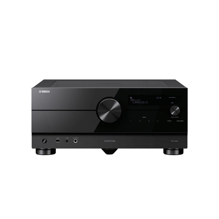 Yamaha RX-A8A | AV receiver 11.2 - Aventage Series - HDMI 8K - MusicCast - HDR10+ - 150W X 11 with Zone 3 - Black-Sonxplus 