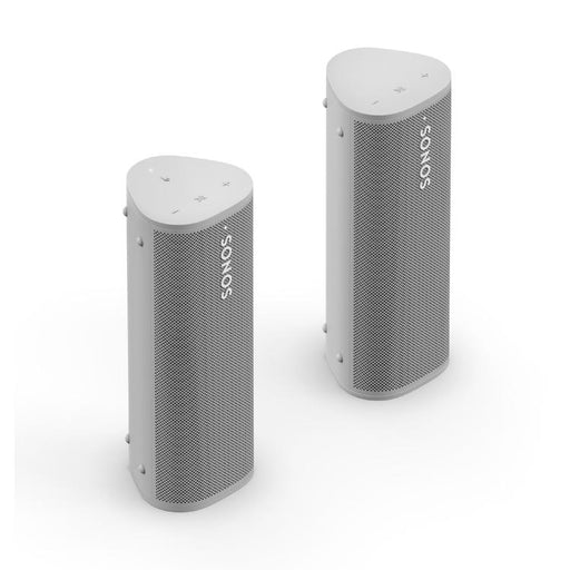 Sonos | Ensemble Aventure - 2 Haut-parleurs Roam portatifs - Bluetooth - Étanche - Blanc-SONXPLUS Granby