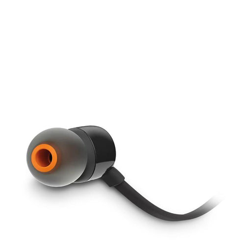 JBL Tune 110 | Wired In-Ear Headphones - With 1 Button Remote Control - Microphone - Black-SONXPLUS.com