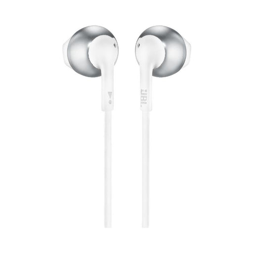 JBL Tune 205 | Wired In-Ear Headphones - JBL Pure Bass - Microphone - Chrome-SONXPLUS.com