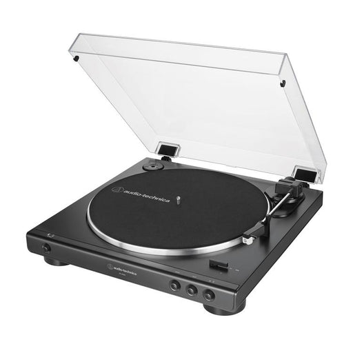 Audio Technica AT-LP60XBK | Stereo Turntable - Belt Drive - Fully Automatic - Black-SONXPLUS Granby
