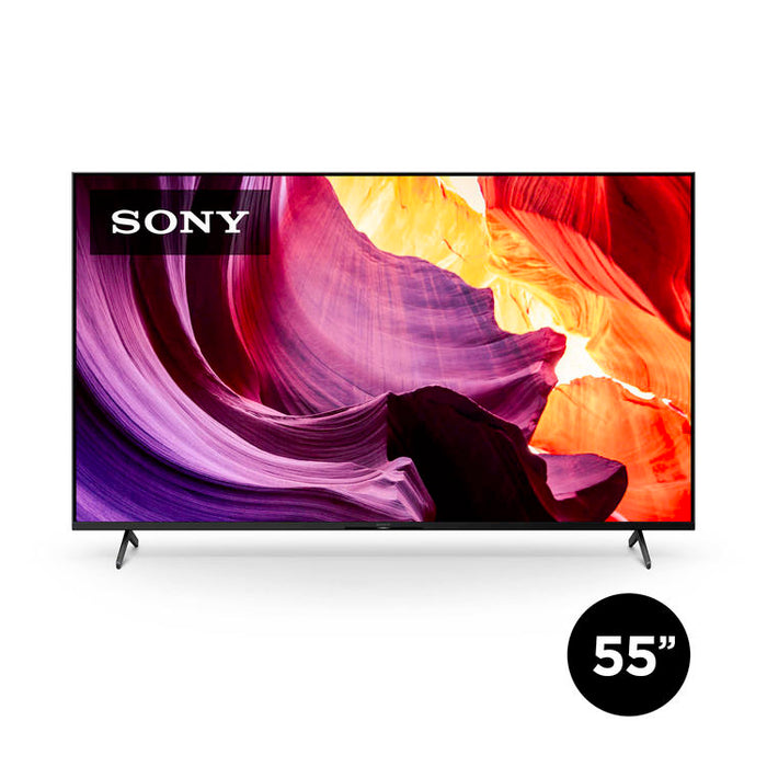 Sony BRAVIA KD55X80K | 55" Smart TV - LCD - LED - X80K Series - 4K Ultra HD - HDR - Google TV-SONXPLUS Granby