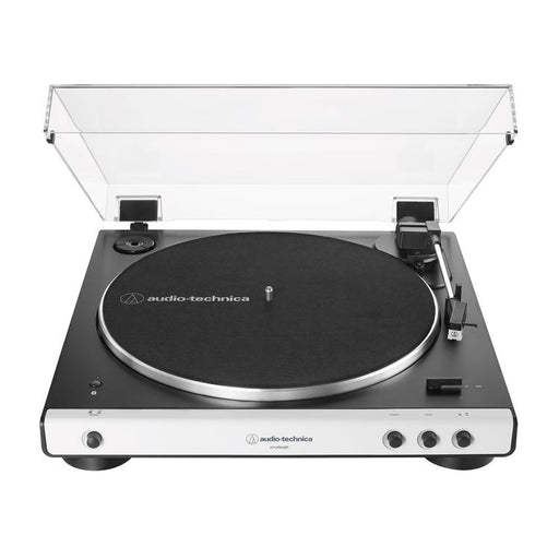 Audio Technica AT-LP60XBT | Turntable Stereo - Wireless - Bluetooth - Belt Drive - Fully Automatic - White-SONXPLUS Granby