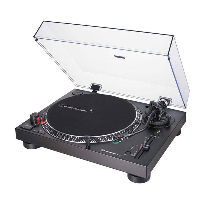 Audio Technica AT-LP120XUSB | Table tournante - Entraînement direct - Analogique et USB - Noir-SONXPLUS Granby