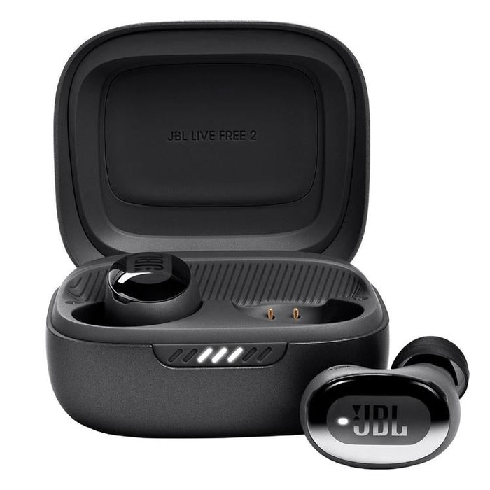 JBL Live Free 2 | In-Ear Headphones - 100% Wireless - Bluetooth - Smart Ambient - Microphones - Black-SONXPLUS.com
