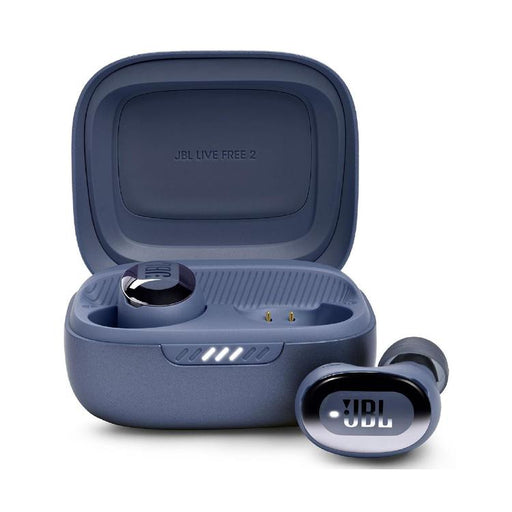 JBL Live Free 2 | Écouteurs intra-auriculaires - 100% Sans fil - Bluetooth - Smart Ambient - Microphones - Bleu-SONXPLUS Granby