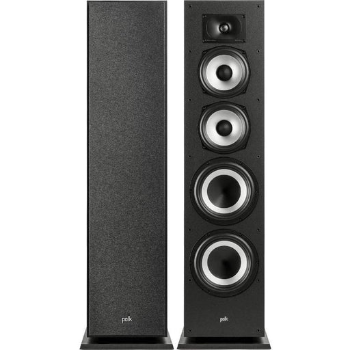 Polk Monitor XT70 | Floorstanding Speakers - Tower - Hi-Res Audio Certified - Black - Pair-Sonxplus 