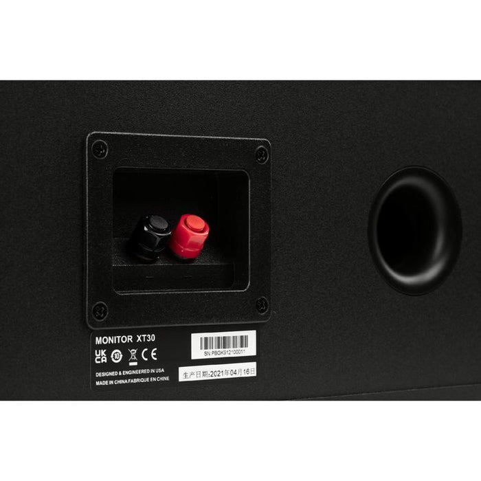 Polk Monitor XT30 | Center Speaker - Hi-Res Audio Certified - Black-SONXPLUS.com