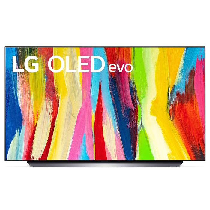 LG OLED48C2PUA | 48" OLED evo 4K Smart TV - C2 Series - HDR Cinema - AI a9 Gen5 4K Processor - Black-Sonxplus Granby