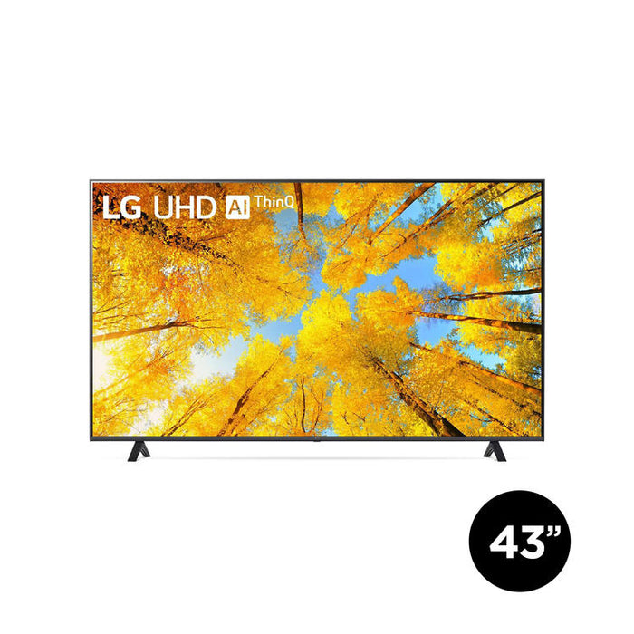 LG 43UQ7590PUB | Téléviseur intelligent 43" - UHD 4K - DEL - Série UQ7590 - HDR - Processeur IA a5 Gen5 4K - Noir-SONXPLUS Granby