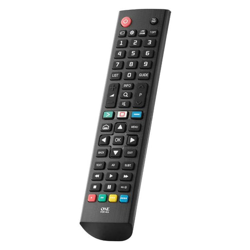 One for All URC4811R | Direct replacement remote control for any LG TV - Replacement Series - Noir-SONXPLUS.com