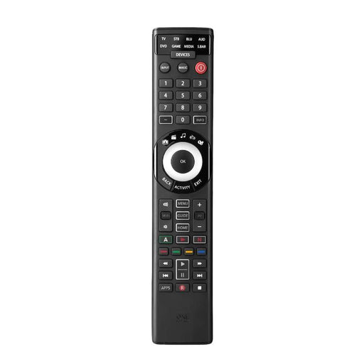 One for All URC7880R | Smart universal remote control for any TV - Smart Series - For 8 devices - Black-Sonxplus 