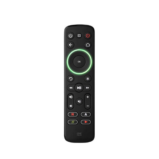 One for All URC7935R | Smart universal remote control for TV, streaming devices and soundbar - Smart Series - Black-Sonxplus 