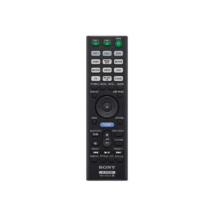 Sony STR-AN1000 | AV Receiver - 8K - 7.2 channels - 360 Spatial Sound Mapping - Black-SONXPLUS Granby