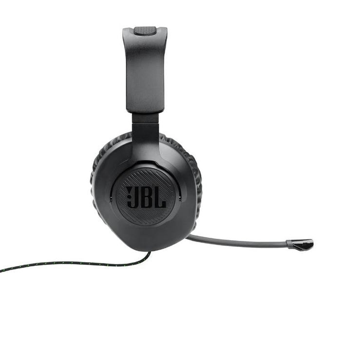 JBL Quantum 100X | Circumaural Wired Gaming Headphones - For X-box Console - Black/Green-SONXPLUS.com