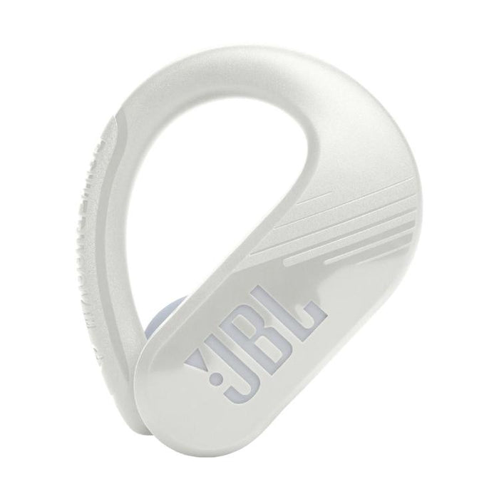 JBL Endurance Peak III | Écouteurs Sport intra-auriculaires - 100% Sans fil - Étanche - Conception Powerhook - Blanc-SONXPLUS Granby