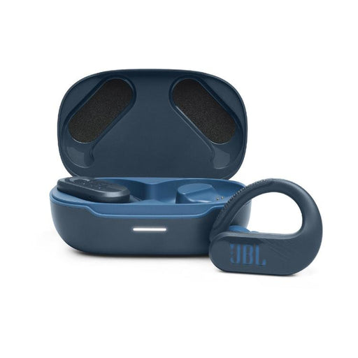 JBL Endurance Peak III | Sport In-Ear Headphones - 100% Wireless - Waterproof - Powerhook Design - Blue-SONXPLUS Granby
