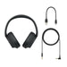 Sony WH-CH720N | Around-ear headphones - Wireless - Bluetooth - Noise reduction - Up to 35 hours battery life - Microphone - Black-SONXPLUS Granby