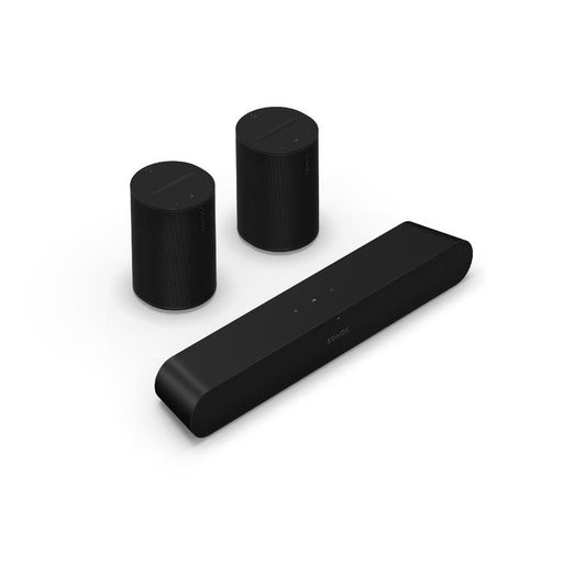 Sonos | Surround Package with Ray - Ray + 2x Era 100 - Black-SONXPLUS.com