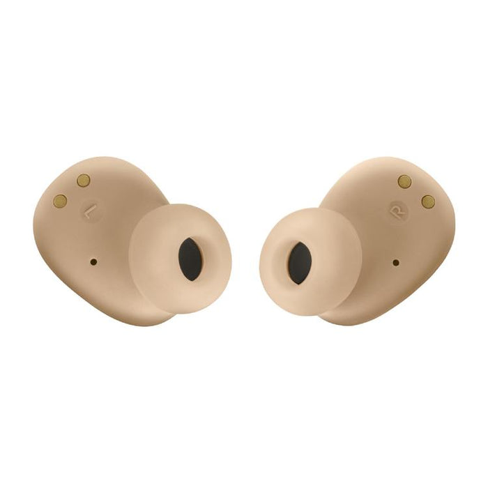 JBL Vibe Buds | Écouteurs intra-auriculaires - Sans fil - Bluetooth - Technologie Smart Ambient - Beige-SONXPLUS.com