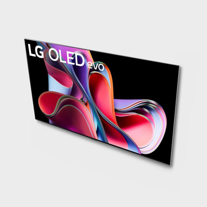 LG OLED65G3PUA | Téléviseur intelligent 65" 4K OLED Evo - Edition Gallery - Série G3 - Cinéma HDR - Processeur IA a9 Gén.6 4K - Noir-SONXPLUS.com