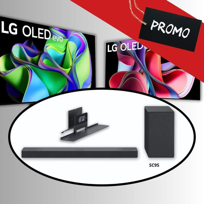 LG OLED83G3PUA | 83" 4K OLED Evo Smart TV - Gallery Edition - G3 Series - HDR Cinema - IA a9 Gen.6 4K Processor - Black-SONXPLUS Granby