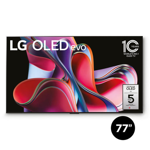 LG OLED77G3PUA | Téléviseur intelligent 77" 4K OLED Evo - Edition Gallery - Série G3 - Cinéma HDR - Processeur IA a9 Gén.6 4K - Noir-SONXPLUS Granby