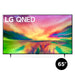 LG 65QNED80URA | 65" QNED 4K Smart TV - Quantum dot NanoCell - QNED80URA Series - HDR - a7 AI Gen6 4K Processor - Black-SONXPLUS Granby