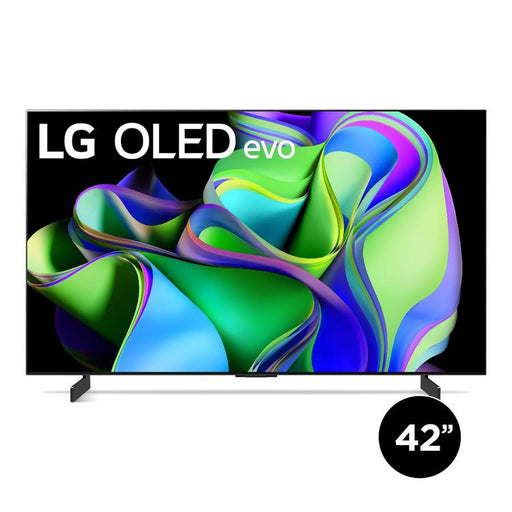 LG OLED42C3PUA | Smart TV 42" OLED evo 4K - C3 Series - HDR - Processor IA a9 Gen6 4K - Black-SONXPLUS Granby