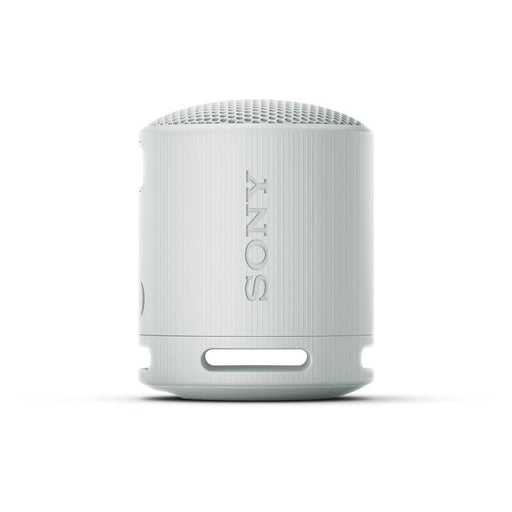 Sony SRS-XB100 | Haut-parleur portatif - Sans fil - Bluetooth - IP67 - Gris clair-Sonxplus Granby