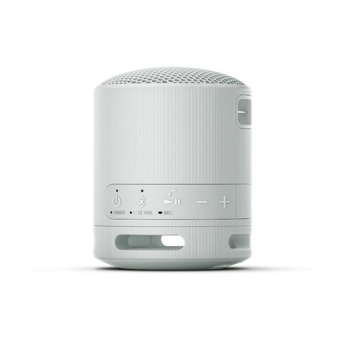 Sony SRS-XB100 | Haut-parleur portatif - Sans fil - Bluetooth - IP67 - Gris clair-SONXPLUS Granby