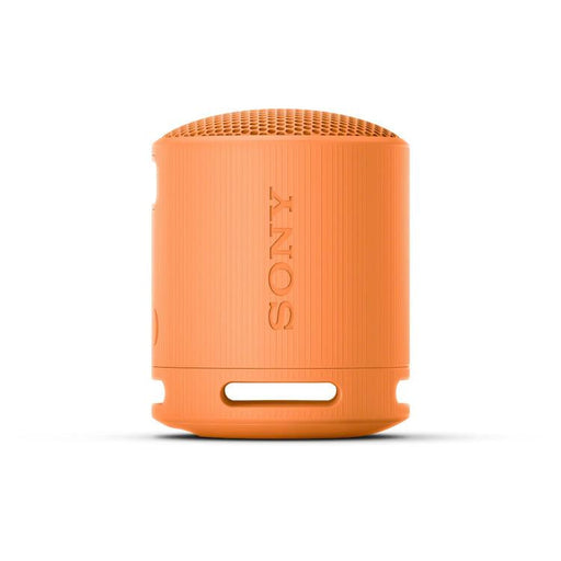 Sony SRS-XB100 | Haut-parleur portatif - Sans fil - Bluetooth - IP67 - Orange-Sonxplus Granby