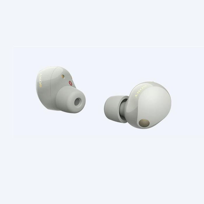 Sony WF1000XM5 | Écouteurs intra-auriculaires - Sans fil - Sport - Suppression du bruit - Argent-SONXPLUS Granby