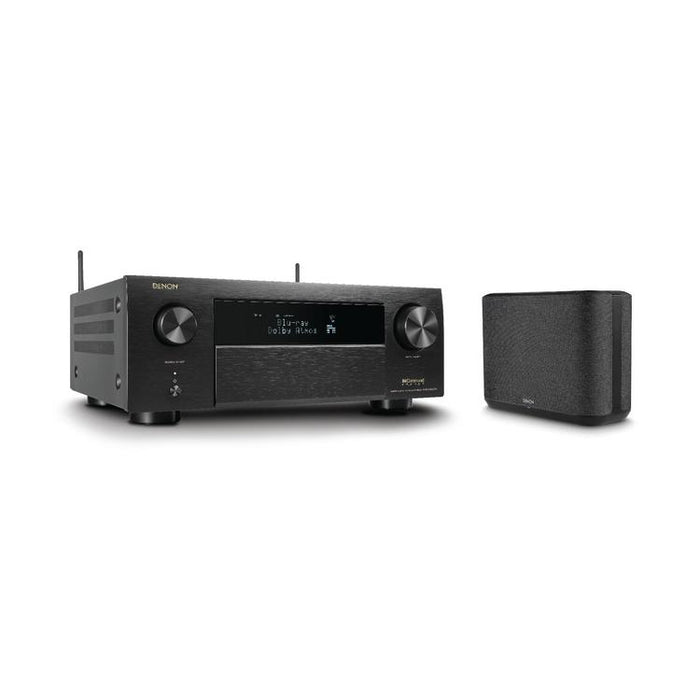 Denon AVRX4800H & HOME250 | 9.4 channel AV receiver and wireless speaker - 8K - Auro 3D - Home theater - HEOS - Black-SONXPLUS Granby