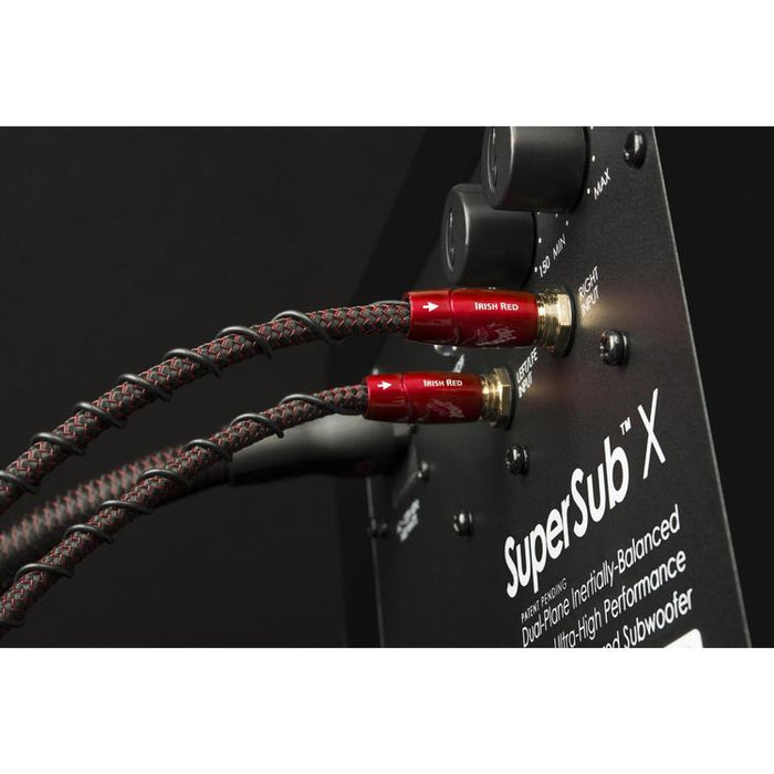 Audioquest Irish Red | Câble pour caisson de basses - 3 mètres-SONXPLUS Granby