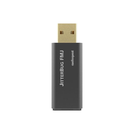 Audioquest JitterBug | Filtre de bruit USB - Full metal jacket - Noir-Sonxplus Granby 