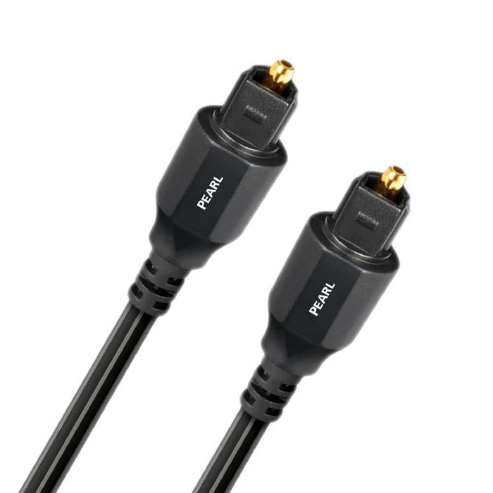 Audioquest Pearl | Toslink Optical Cable - Low Dispersion Fiber Conductors - 1.5 Meters-Sonxplus Granby 