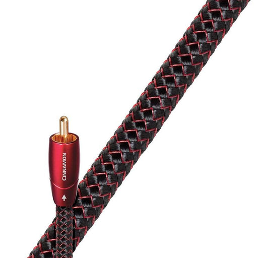 Audioquest Cinnamon | Digital Coaxial Cable - 1.25% Sterling Silver Conductors - 0.75 Meters-SONXPLUS Granby