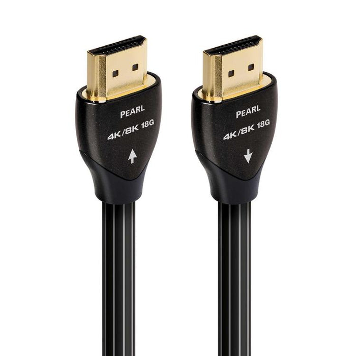 Audioquest Pearl | Câble HDMI actif - Transfert jusqu'à 8K Ultra HD - HDR - eARC - 18 Gbps - 15 Mètres-SONXPLUS Granby