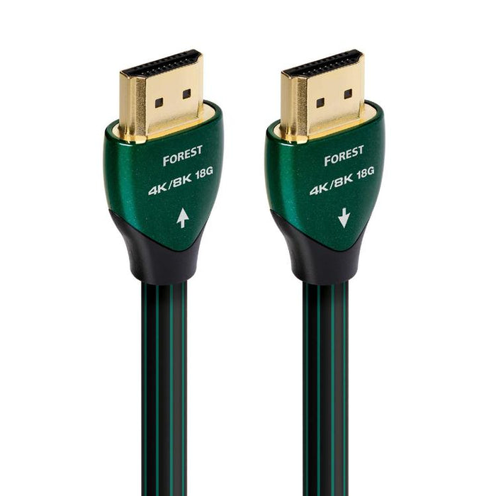 Audioquest Forest | Câble HDMI actif - Transfert jusqu'à 8K Ultra HD - HDR - eARC - 18 Gbps - 10 Mètres-Sonxplus Granby 