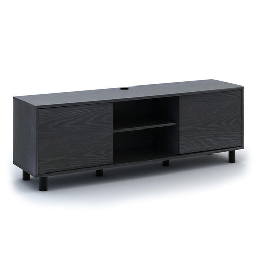Sonora S20V65N | TV Stand - 65" Wide - 2 Cabinets - Black-SONXPLUS Granby