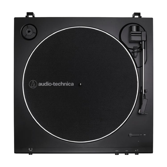 Audio Technica AT-LP60XBT-USB-BK | Turntable Stereo - Fully Automatic - Belt Drive - USB - Bluetooth - Black-SONXPLUS Granby