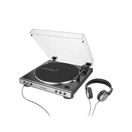 Audio Technica AT-LP60XHP-GM | Turntable - Stereo - With Headphones - Metal Gun-SONXPLUS Granby
