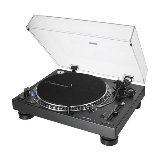 Audio Technica AT-LP140XP-BK | Professional Direct Drive DJ Turntable - Black-SONXPLUS Granby